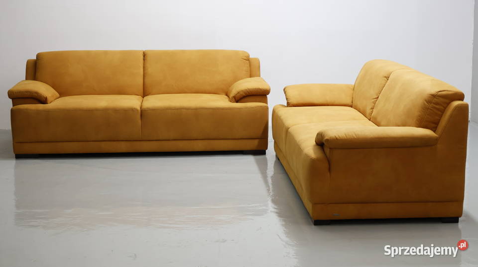 TNO nowoczesny komplet dwóch sof 3 osobowych Poznań sprzedam