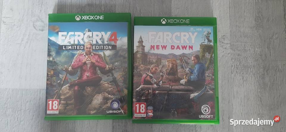 Dwie gry FarCry xbox one Bolszewo