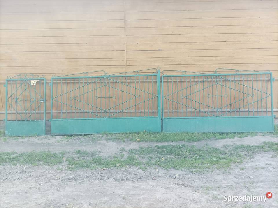 Ogrodzenie metalowe płot Brama wjazdowa 5 m Zbuczyn