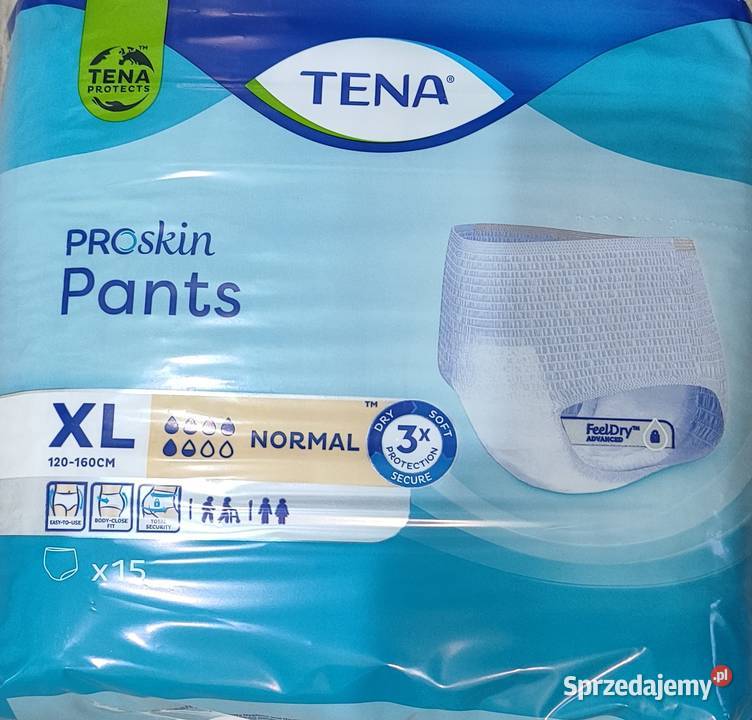 Pieluchomajtki TENA Pants XL Normal 15 opolskie Opole