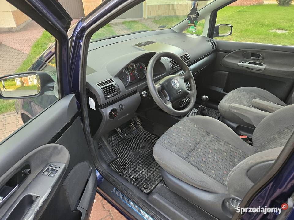 Volkswagen Sharan 20 benzyna z gazem 2003 6 Sharan Łódź