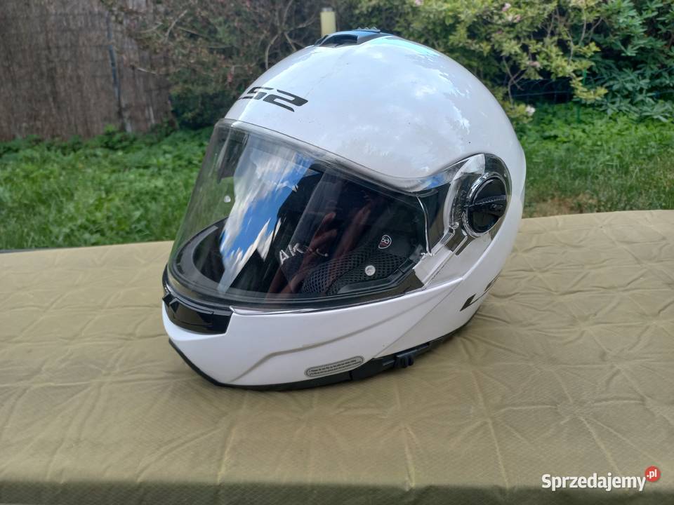 Kask szczękowy LS2 Sporadycznie był używany nowy Łódź