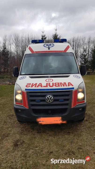 Ambulans karetka Volkswagen Crafter 25 TDI nosze Biskupiec sprzedam