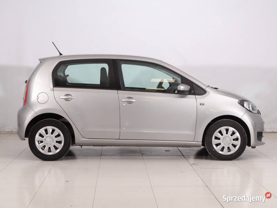 Skoda Citigo 10 MPI srebrny mazowieckie Piaseczno