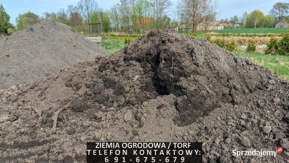 Ziemia ogrodowa torf TRANSPORT Dobrzyń nad Wisłą