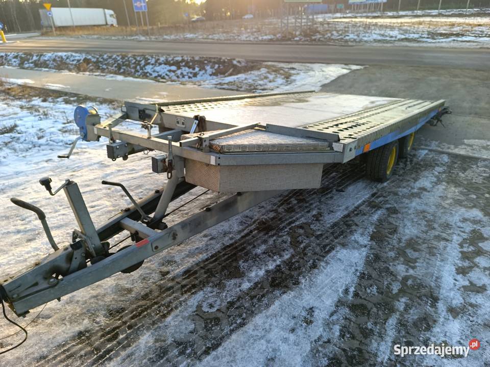 Przyczepa Laweta uchylna samochodowa BOCKMANN Bydgoszcz