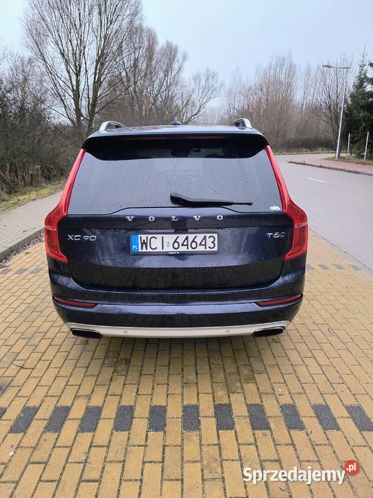 Volvo XC90 T6 4x4 kamery 360 Android auto 7 osób ASR (kontrola trakcji)