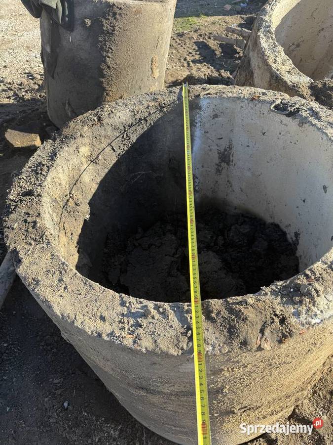 KRĄG betonowy 100 100 wys gr ścianki 10 Pozostałe Ruda Białaczowska