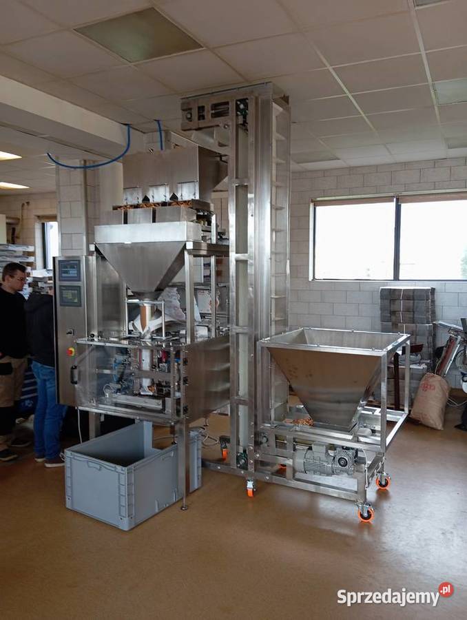 Maszyna Pakująca pionowa automat trzy wagi Biznes i Przemysł Ostróda