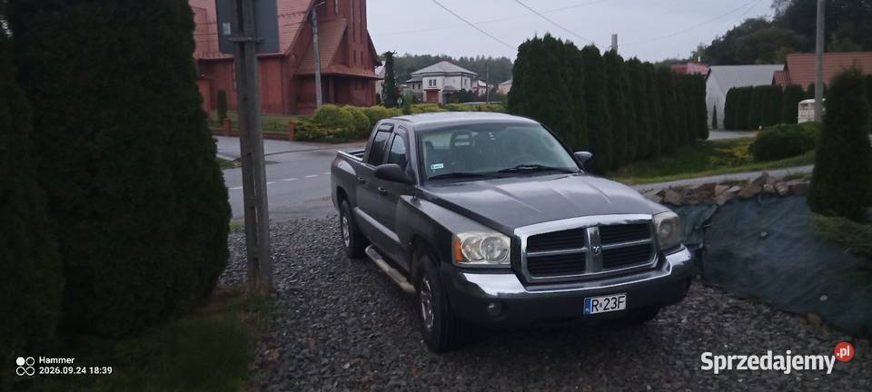 Dodge Dakota 37 V6 Magnum Amerykański pickup nieuszkodzony Dakota Jasło