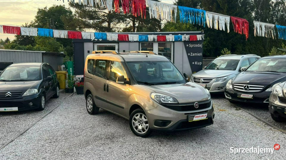 Fiat Doblo 7 os 14 Benz Fabryczne LPG Salon I Wł centralny zamek dolnośląskie Świdnica