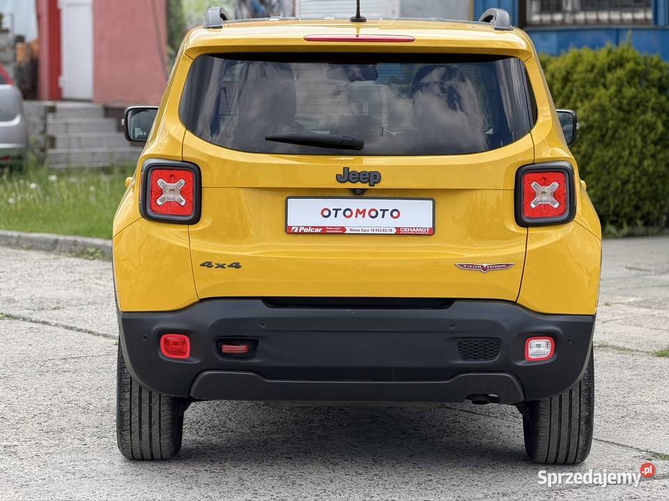 Jeep Renegate 4x4 Automat relingi dachowe małopolskie Nowy Sącz