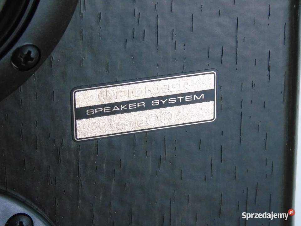 Japońskie kolumny Pioneer SJ200 świetne stereo Jasło