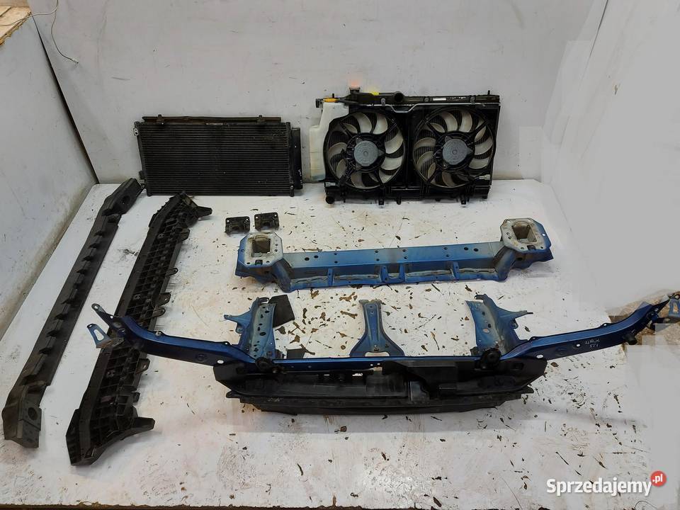Subaru WRX STI 2015r pas przedni belka Wentylatory chłodnic klimatyzacji