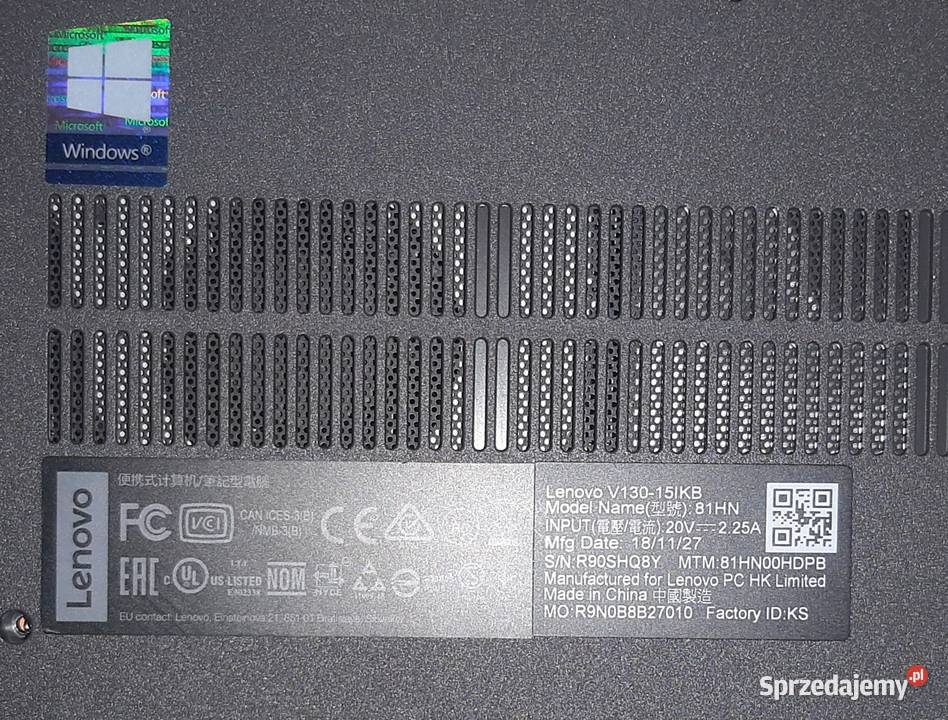 Laptop lenovo V13015IKB IBM/Lenovo Gryfów Śląski