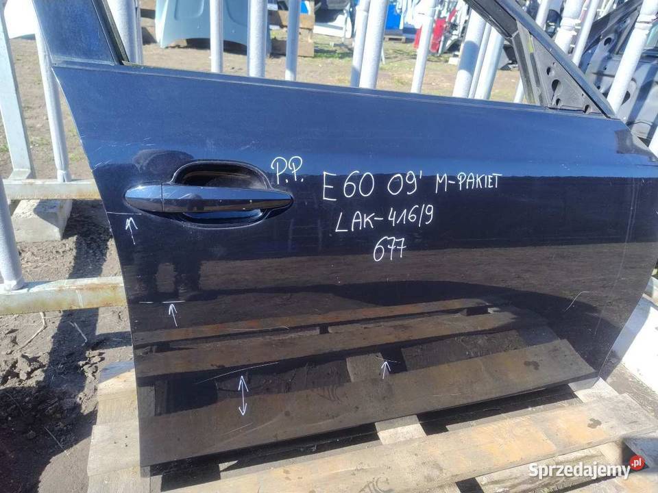 DRZWI PRAWY PRZÓD 4169 BMW E60 wielkopolskie sprzedam