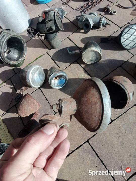 Stara lampa rowerowa kamiński rybowski Piszczac
