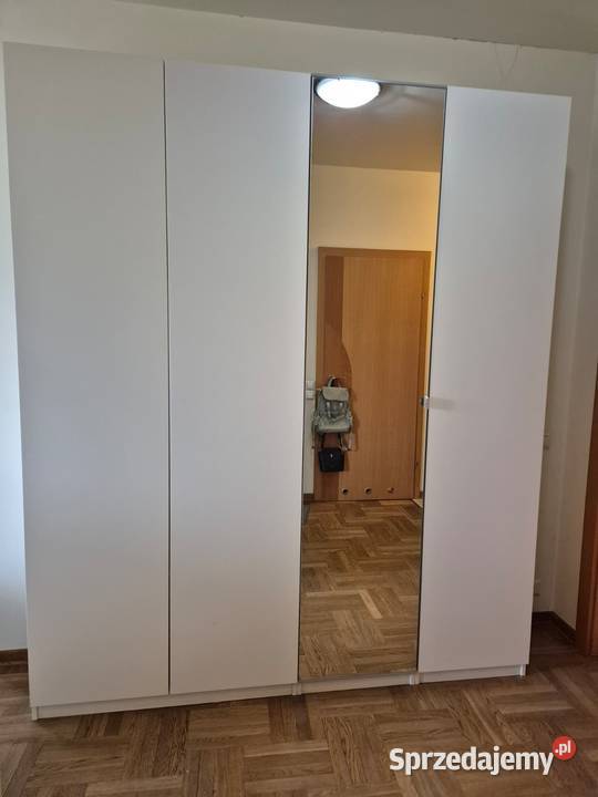 SZAFA IKEA PAX 4drzwiowa Lustro 200x38x236 Warszawa sprzedam