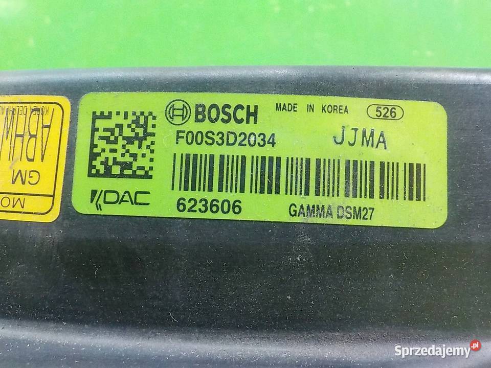 OPEL MOKKA I 16 B 15r wentylator chlodnicy