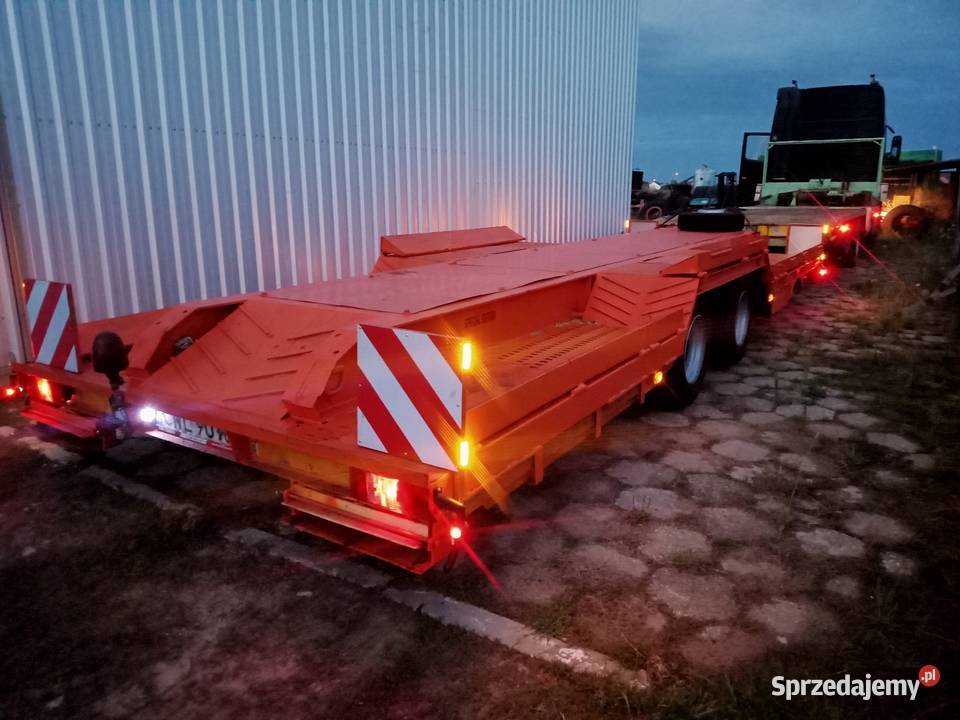 przyczepa niskopodwoziowa specjalna wielton do kujawsko-pomorskie Probostwo Górne