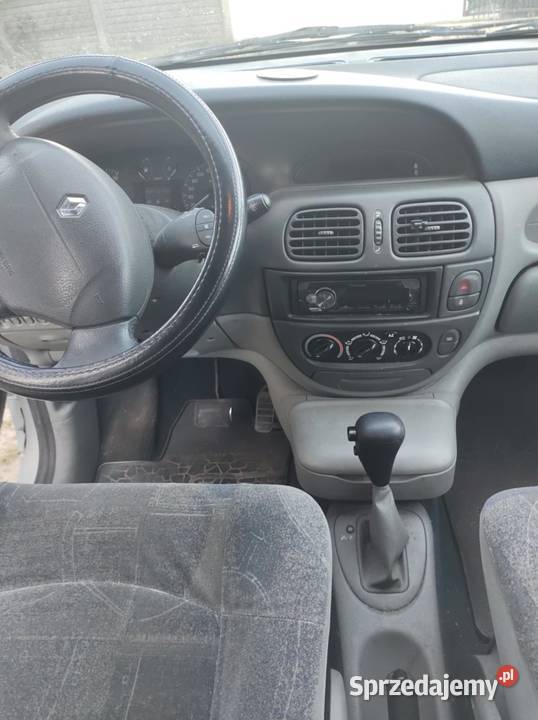 Renault SCENIC AUTOMAT 16 benzyna bez korozji Ostrów Wielkopolski sprzedam