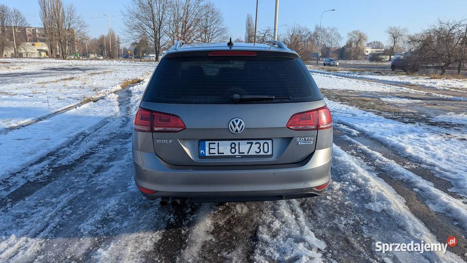 Volkswagen Golf VII 20TDI 150 kombi serwisowany w ASO łódzkie Łódź