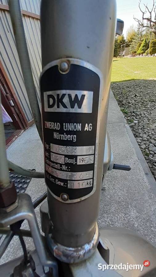 Motorower DKW 502 Łukanowice