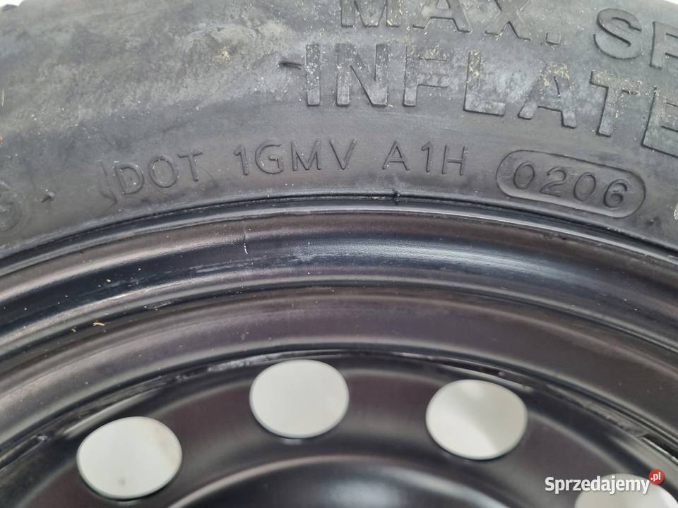 KOŁO DOJAZDOWE ZAPASOWE Audi Seat Vw Golf V Motoryzacja Chełm