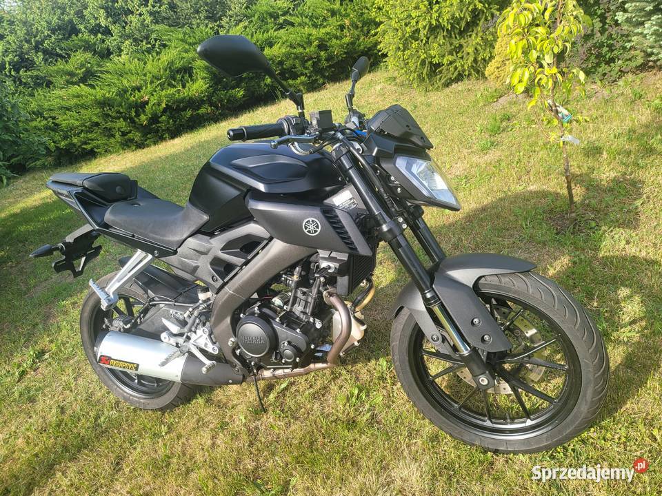 2018 Yamaha mt125 Poznań