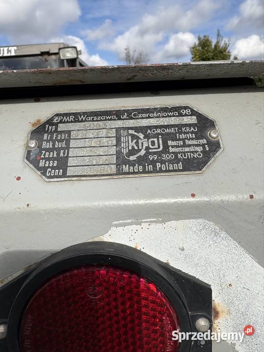 Siewnik poznaniak 27 m lubelskie Kock