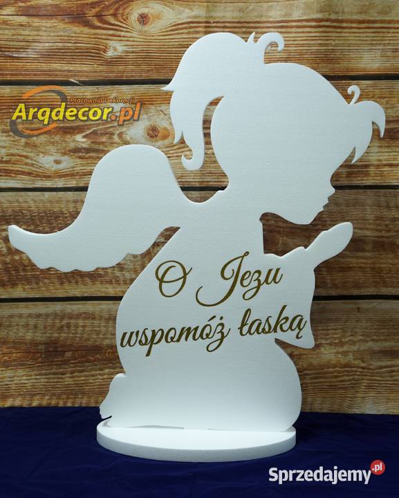 Dwa duże Anioły Dekoracja ołtarza Pierwsza Dębna sprzedam