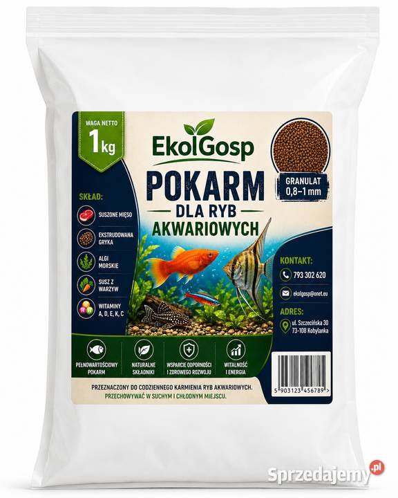 Pokarm karma ryb akwariowych 1