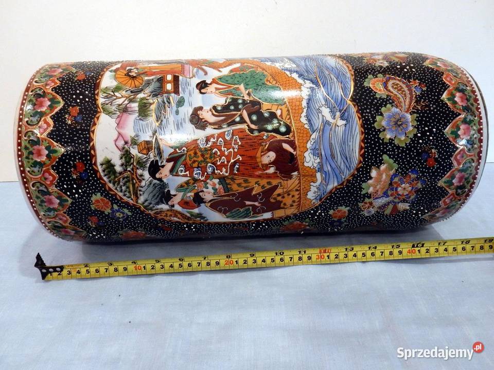 Wazon z dalekiego wschodu h 46 dekoracja wielkopolskie Piła