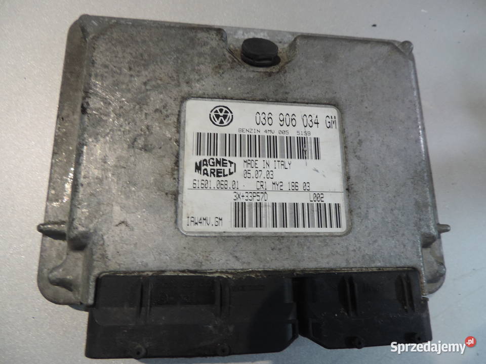 KOMPUTER Seat Ibiza III 6L1 14 16V 75 BBY Ecu komputery Układ elektryczny Nowy Sącz