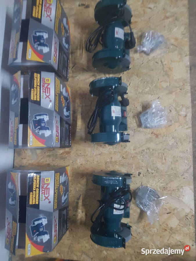 Szlifierka Stołowa Dwa Kamienie 125 mm 1550W Głogowa