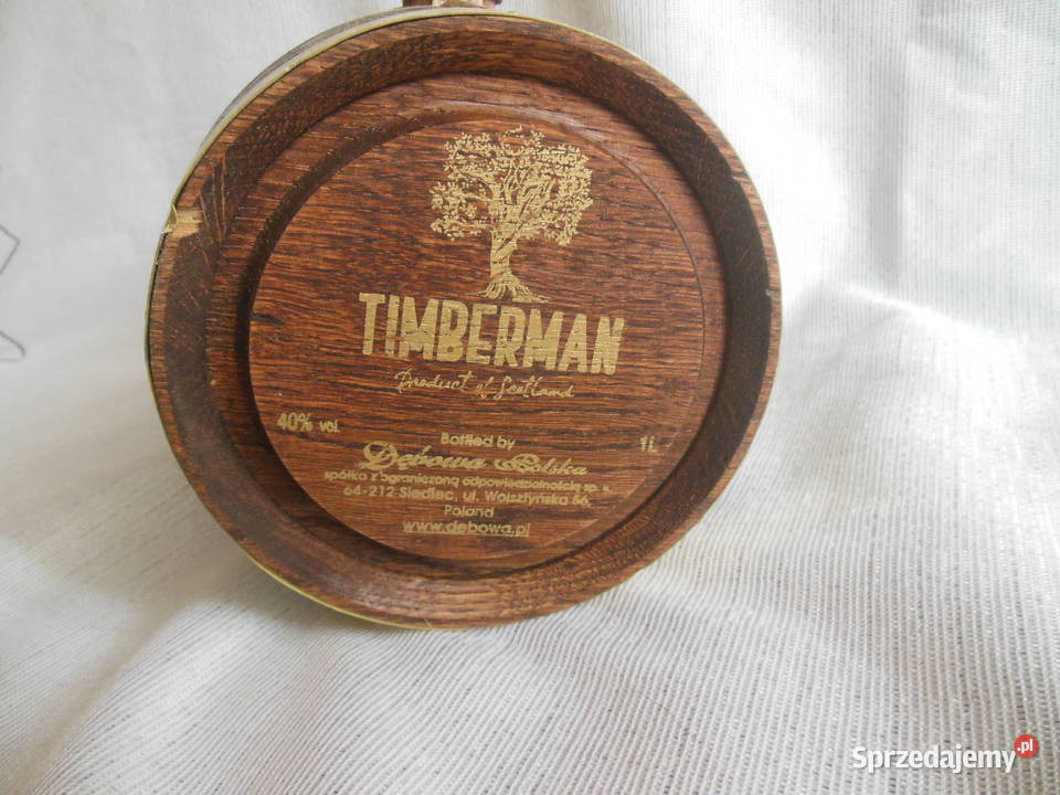 Beczka drewniana z Dębowej TIMBERMAN 1 L świętokrzyskie Kielce