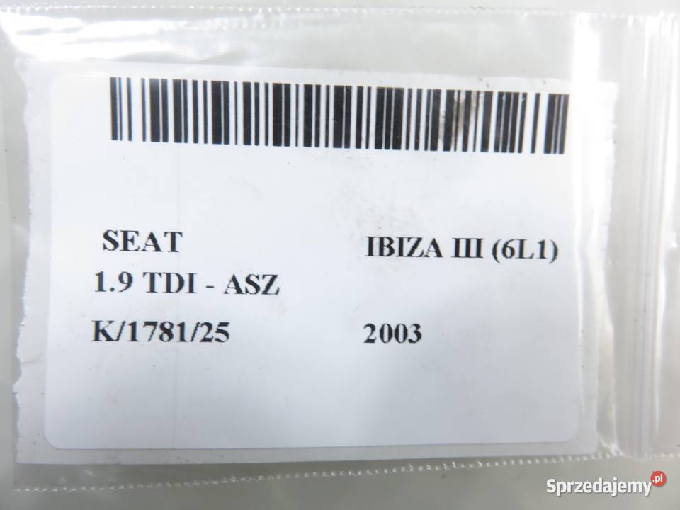 PODUSZKA KIEROWCY SEAT IBIZA III 6L1 5P0880201Q osobowe