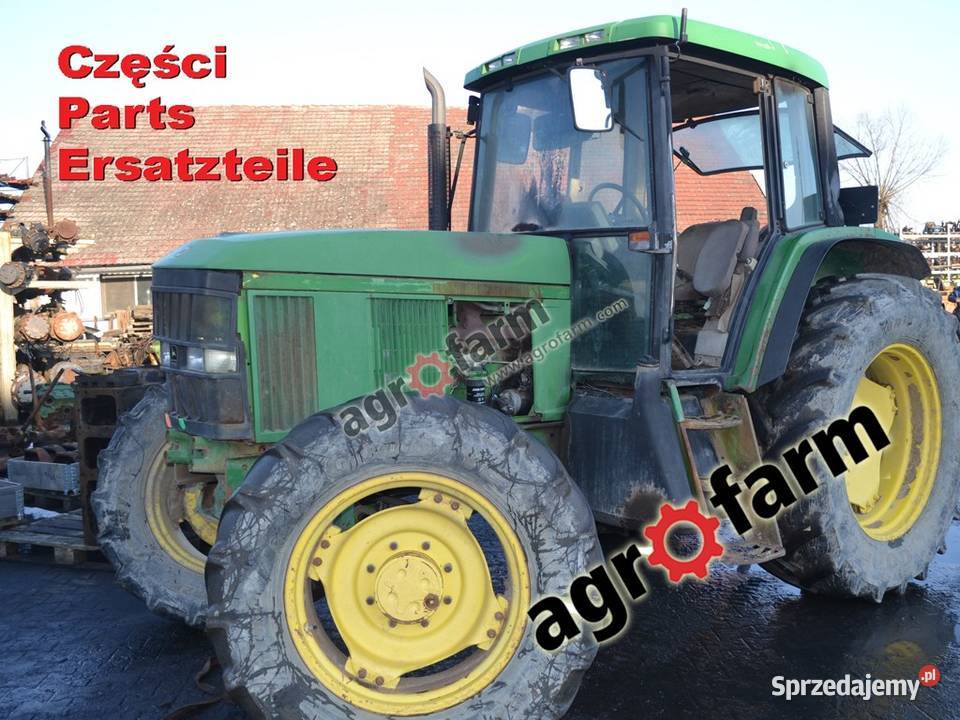John Deere 6610 części skrzynia biegów silnik Pozostałe Byków