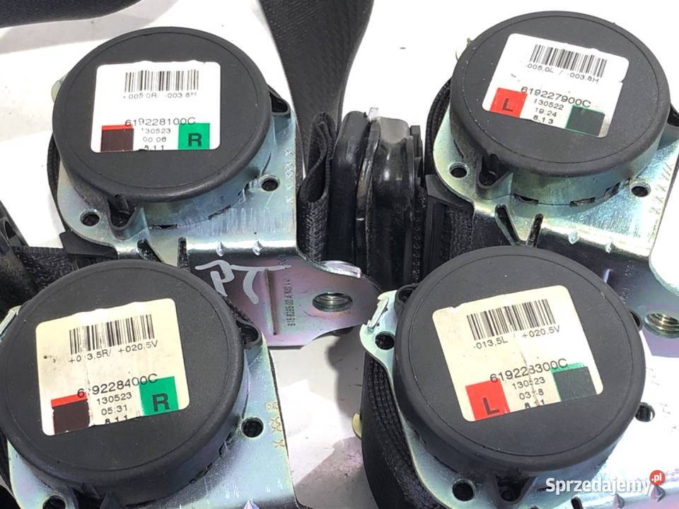 PASY BEZPIECZEŃSTWA TYŁ KOMPLET OPEL ZAFIRA C