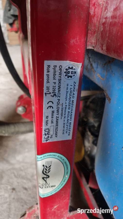 Opryskiwacz zawieszany Ogarka