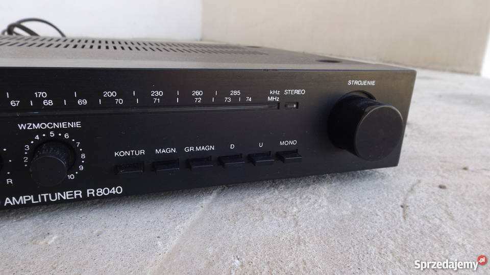 Amplituner UNITRA R8040 warmińsko-mazurskie Grodziczno sprzedam