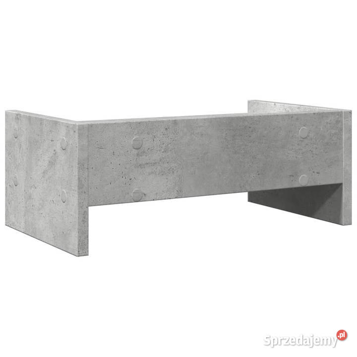 Podstawka pod monitor szarość betonu 42x24x16 Warszawa