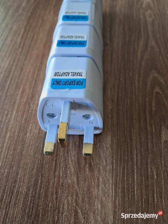 5 nowych przejsćiówek EUUK 13A 220 V Sandomierz