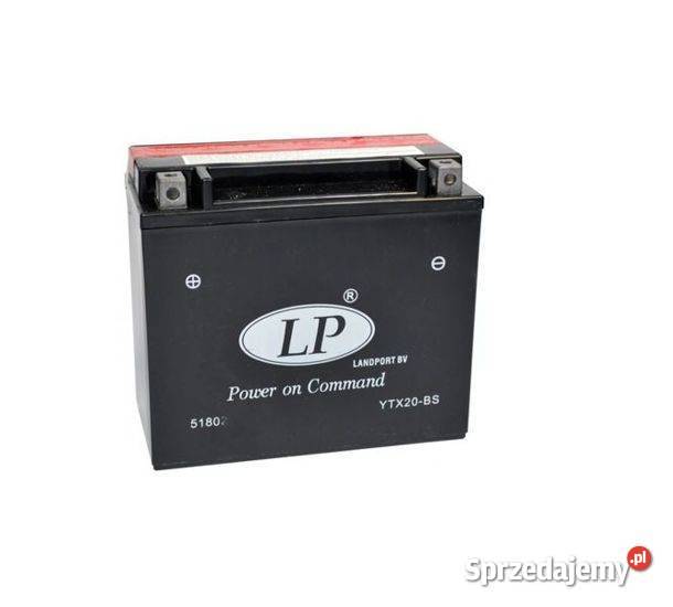 Akumulator motocyklowy Landport YTX20BS 12V 18Ah Białystok