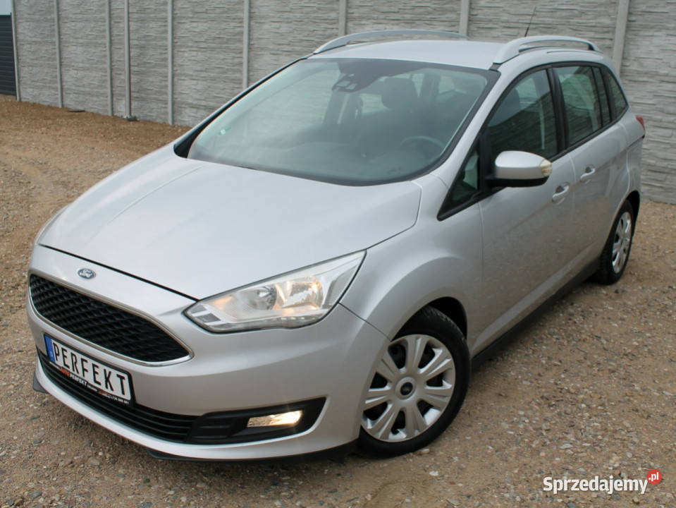 Ford Grand C 15 D 120 Automat NAVI Grzane FOTELE nawigacja Zielenin