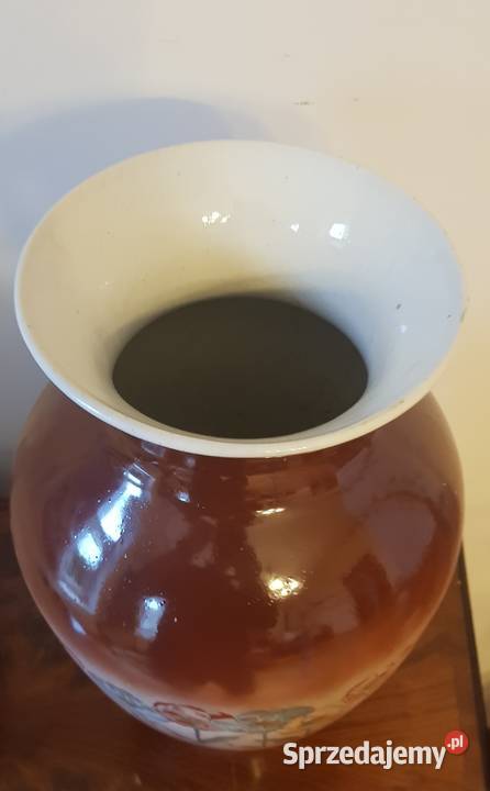 Wazon Chodzież unikat porcelit Orneta