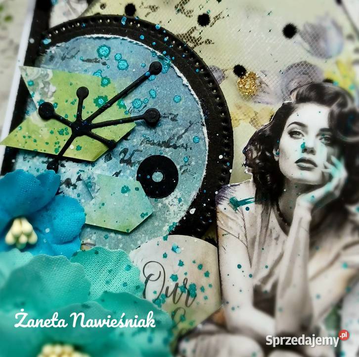 Kartka kobiety urodziny imieniny Mszana Dolna