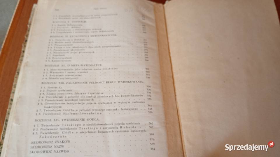Logika matematyczna kurs uniwersytecki Andrzej Gdańsk