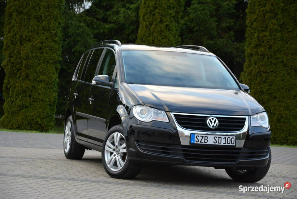Volkswagen Touran 16MPI102gaz Lift Klimatronic ESP mazowieckie Ostrów Mazowiecka