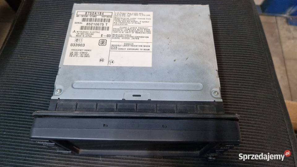 Radio Mitsubishi Outlander 8750A184 oryginalne w Pozostałe Dziewkowice